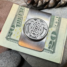 Load image into Gallery viewer, Celtic Turtle Money Clip