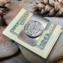 Load image into Gallery viewer, Celtic Turtle Money Clip