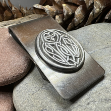 Load image into Gallery viewer, Celtic Owl Money Clip
