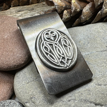 Load image into Gallery viewer, Celtic Owl Money Clip