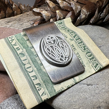 Load image into Gallery viewer, Celtic Owl Money Clip