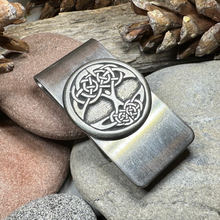 Load image into Gallery viewer, Celtic Tree of Life Money Clip