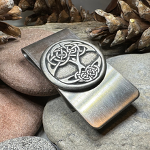 Load image into Gallery viewer, Celtic Tree of Life Money Clip