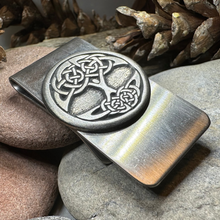 Load image into Gallery viewer, Celtic Tree of Life Money Clip