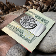 Load image into Gallery viewer, Celtic Tree of Life Money Clip