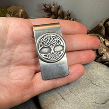 Load image into Gallery viewer, Celtic Tree of Life Money Clip