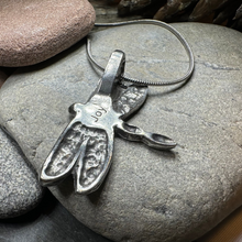 Load image into Gallery viewer, Celtic Dragonfly Pewter Necklace