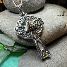 Load image into Gallery viewer, Recovery Celtic Cross Necklace