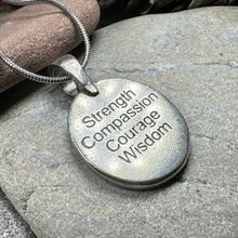 Load image into Gallery viewer, Celtic Bear Pewter Necklace