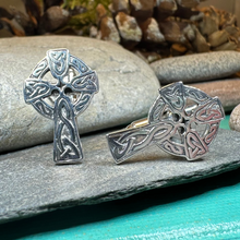 Load image into Gallery viewer, Celtic Cross Cuff Links