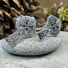 Load image into Gallery viewer, Celtic Cross Cuff Links
