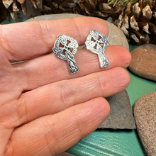 Load image into Gallery viewer, Celtic Cross Cuff Links