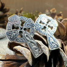 Load image into Gallery viewer, Celtic Cross Cuff Links
