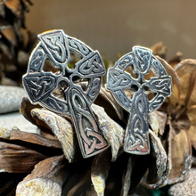 Load image into Gallery viewer, Celtic Cross Cuff Links