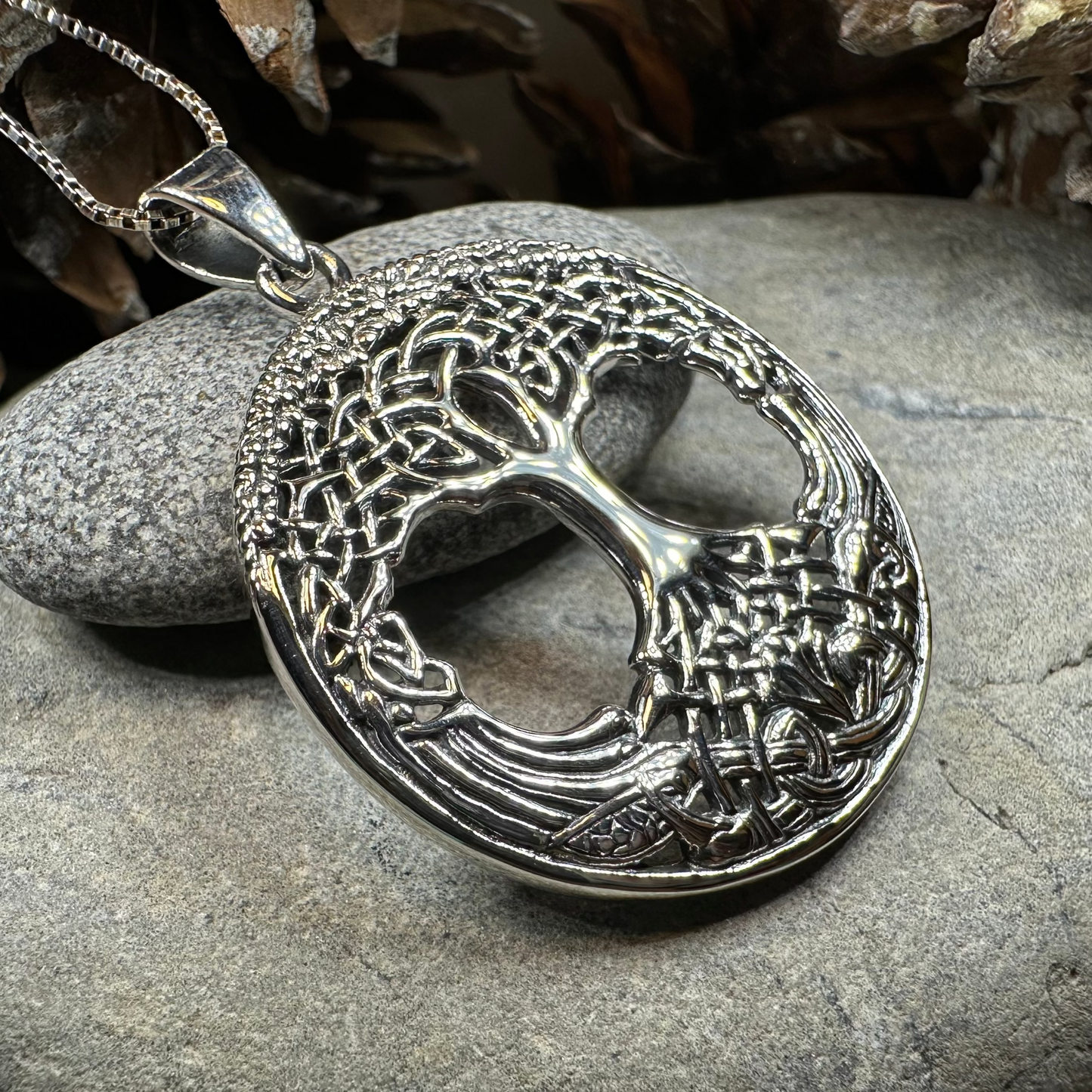 Isobel Celtic Tree of Life Necklace — view 8