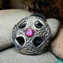 Load image into Gallery viewer, Celtic Cross Ponytail Holder