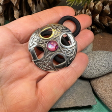 Load image into Gallery viewer, Celtic Cross Ponytail Holder
