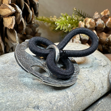 Load image into Gallery viewer, Celtic Cross Ponytail Holder