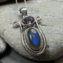 Load image into Gallery viewer, Romilly Labradorite Necklace