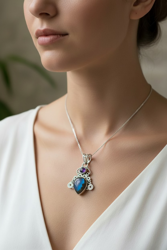 Blaise Labradorite Necklace
