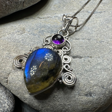 Load image into Gallery viewer, Blaise Labradorite Necklace