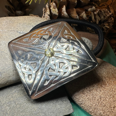 Load image into Gallery viewer, Indira Celtic Knot Ponytail Holder