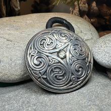 Load image into Gallery viewer, Celtic Spiral Ponytail Holder