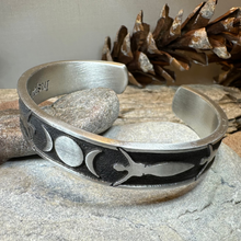 Load image into Gallery viewer, Celtic Triple Moon Goddess Bracelet