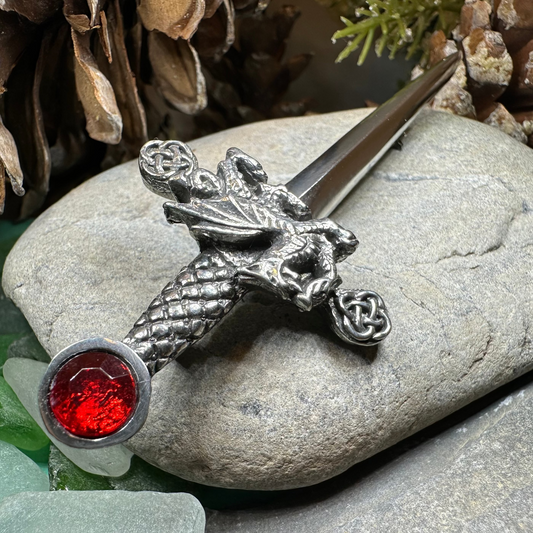 Welsh Dragon Kilt Pin