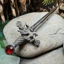 Load image into Gallery viewer, Welsh Dragon Kilt Pin