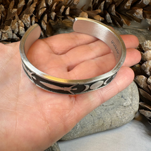 Load image into Gallery viewer, Celtic Triple Moon Goddess Bracelet