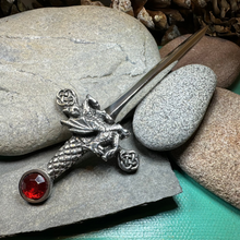 Load image into Gallery viewer, Welsh Dragon Kilt Pin