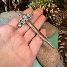 Load image into Gallery viewer, Welsh Dragon Kilt Pin