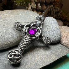 Load image into Gallery viewer, Stag Sword Kilt Pin