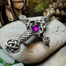 Load image into Gallery viewer, Stag Sword Kilt Pin