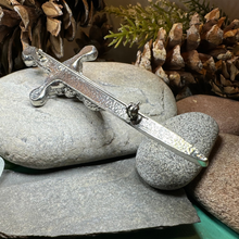 Load image into Gallery viewer, Stag Sword Kilt Pin
