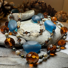 Load image into Gallery viewer, Celtic Frost Crystal Necklace