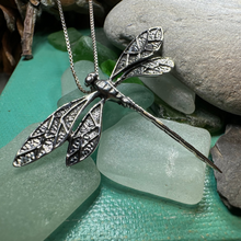 Load image into Gallery viewer, Realistic Dragonfly Necklace