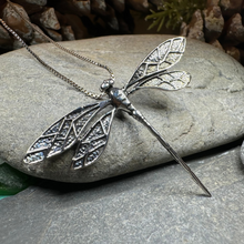 Load image into Gallery viewer, Realistic Dragonfly Necklace