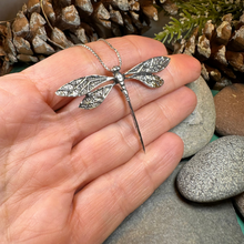Load image into Gallery viewer, Realistic Dragonfly Necklace
