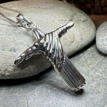 Load image into Gallery viewer, Christ the Redeemer Cross Necklace