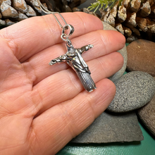 Load image into Gallery viewer, Christ the Redeemer Cross Necklace