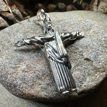 Load image into Gallery viewer, Christ the Redeemer Cross Necklace
