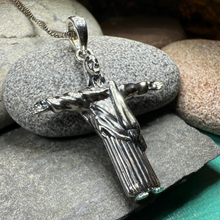 Load image into Gallery viewer, Christ the Redeemer Cross Necklace