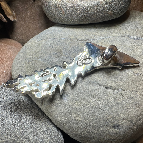 Load image into Gallery viewer, Artisan Irish Salmon of Knowledge Necklace - Made in Ireland