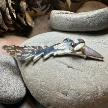 Load image into Gallery viewer, Artisan Irish Salmon of Knowledge Necklace