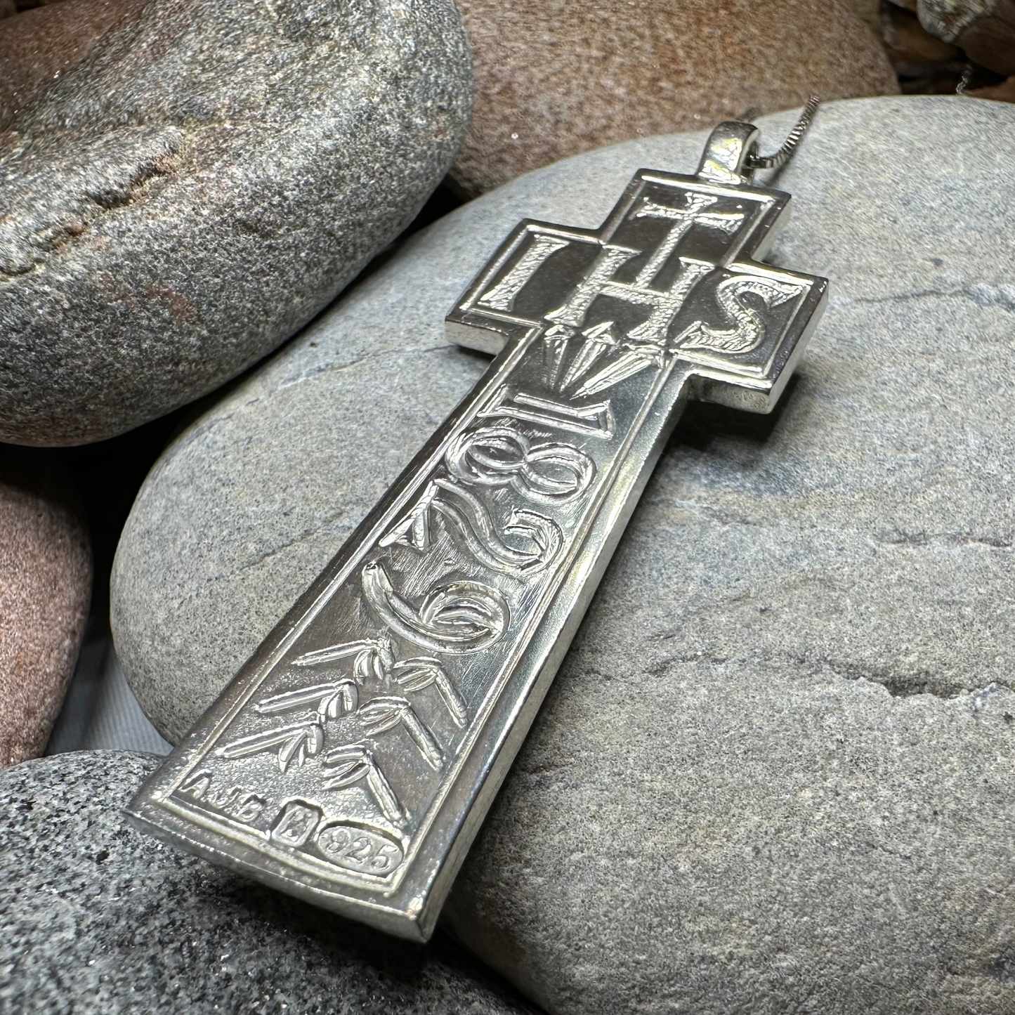 Artisan Irish Penal Crucifix Cross Necklace - Made in Ireland — view 12