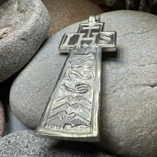 Load image into Gallery viewer, Artisan Irish Penal Crucifix Cross Necklace