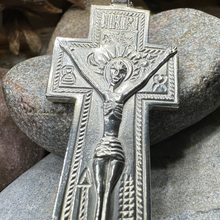 Load image into Gallery viewer, Artisan Irish Penal Crucifix Cross Necklace