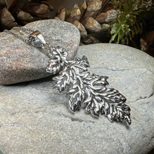 Load image into Gallery viewer, Derwen Oak Leaf Necklace